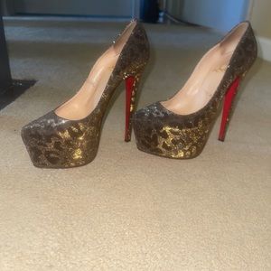 Christian Louboutin Daffodile Printed Pumps